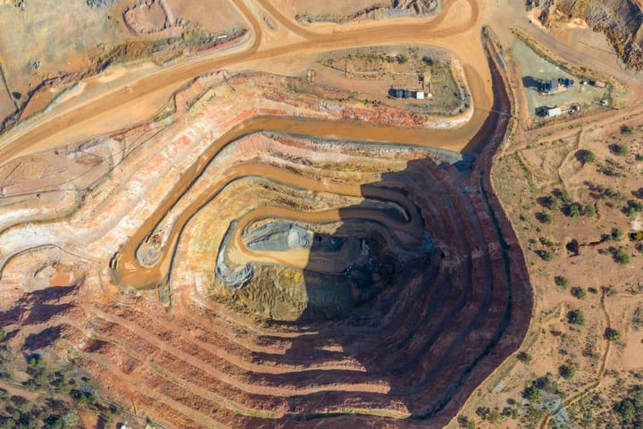 Australia's critical minerals mining network, structured.